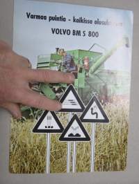 Volvo BM S 800 leikkuupuimuri -myyntiesite