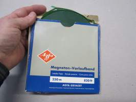 Agfa Magneton Vorlaufband 250 m / 820 ft -ääninauhojen