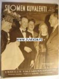 Suomen Kuvalehti 1955 nr 11, 19. maaliskuu 1955, Maaherra Uuno Hannula, Jaakko Saarikoski, Porokuninkuus Sallaan - Pekka Vuorela, Oppikoulumme tämän hetken pulmia ym