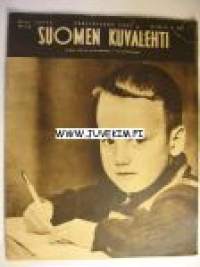 Suomen Kuvalehti 1942 nr 13-14, pastori Johannes Kunilan kohtalo, sotasairaala pyörillä, Tuulen viemää