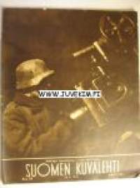 Suomen Kuvalehti 1942 nr 39, Turusta ja tulilinjoilta, tupakan korvikkeet, Äänislinna