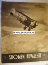 Suomen Kuvalehti 1941 nr 3, Kansikuvassa Torpeedo lentokoneen rungossa valmiina pudotettavaksi. Aiheita : osto- ja myyntiliike Pinnebergin pörssi, Robert