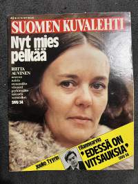 Suomen Kuvalehti 1977 nr 42, Simon Wiesenthal ja viimeinen ihmisjahti, Tommy Tabermann, UKK ja valta