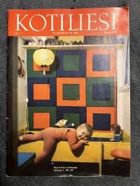 Kotiliesi 1969 nr 2, Niilo Karjomaa, tapetit, nuori koti vanhassa talossa - Folke-Wickström ja Gunda Åbonde-Wickström, Niilo Karjomaa, armeijassa