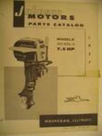 Johnson AD-ADL-11 7.5 hp 1957 parts catalog