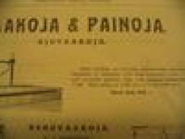 Vaakoja & painoja Agros-esite v. 1910