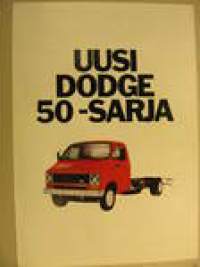 Dodge 50-sarja myyntiesite