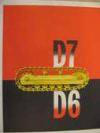 Caterpillar D6 D7 myyntiesite