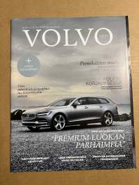 Volvo-Viesti 2016 nr 8 -asiakaslehti / customer magazine, Volvo V90 ja S90 koeajossa, Volvo V70 - ikoni siirtyy eläkkeelle