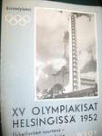 XV Olympiakisat Helsingissä 1952 Suurteoksen esittelylehti