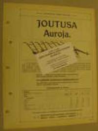 Joutusa auroja myyntiesite v. 1911