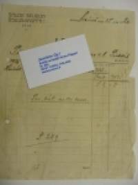 Salon Seudun Osuuskauppa -asiakirja 15.7.1920