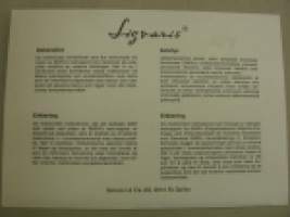 Sigvaris sukkatikku 1970-luku