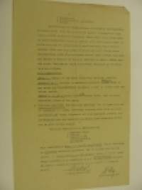 Ampumakäsky nro 14 Suojeluskunta Turku  9.10.1924