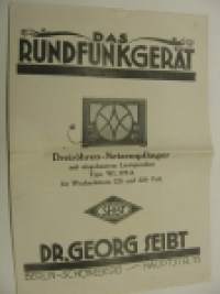 Seibt Rundfunkgerät radio -myyntiesite