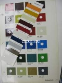 Reliant UK -värimallit