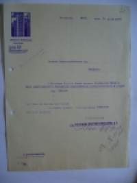 Helsingin Rakennusainekauppa O.Y. Helsinki 4.6.1914 -asiakirja