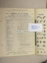 Takorautaisia putkia ja putkenosia -myyntiesite