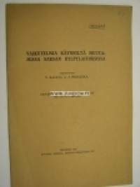 Vaikutelmia käynniltä muutamissa Saksan kylpylaitoksissa, eripainos Duodecim