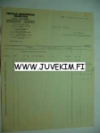 Friitalan Nahkatehdas Osakeyhtiö Pori 30.9.1932 -asiakirja