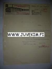 Mikkelin Karjanmyynti Osuuskunta r.l. Nahka- ja Makkaratehdas Mikkeli 23.2.1929 -asiakirja