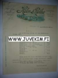 Holm &Rothe Kartoffel & Gemyse-export Kobenhavn/Kööpenhamina -asiakirja