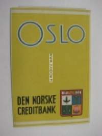 Oslo -matkailuesite 1939