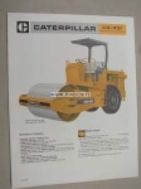 Caterpillar CS-431 Smooth Drum Vibratory Compactor jyrä -myyntiesite