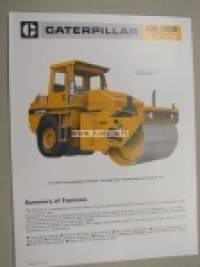 Caterpillar CB-525 Combination Compactor jyrä-myyntiesite