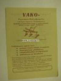 Vako perunanviljelyskoneita -myyntiesite