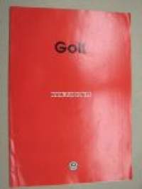 Volkswagen Golf 198? -myyntiesite