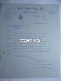 Smith, Bulmer & Co., Ltd., Halifax 17.12.1925 -asiakirja