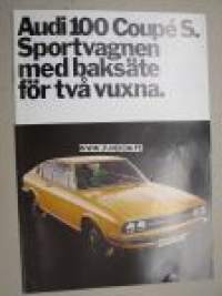 Audi 100 Coupé S 1974 -myyntiesite