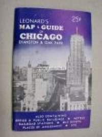 Leonard´s Map & Guide of Chicago -matkailuesite ja kartta