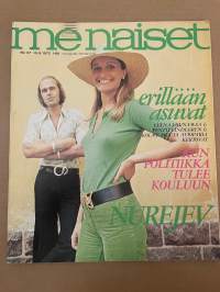 Me Naiset 1972 nro 37 ilmestynyt 13.9.1972, Imatran valtionhotelli, Arja Räsänen - nainen ja bussi, Rudolf Nurejev, Jaakko Viljakainen elää taiteelle