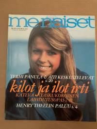 Me Naiset 1972 nro 40 ilmestynyt 4.10.1972, Terhi Panula, Ylermi Runko, Satuhäät Haikossa - Irmeli Vuoristo ja Eero Salonen, Helsingin muotiosoitteet, Liza Minnelli