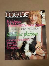 Me Naiset 1972 nro 43 ilmestynyt 25.10.1972, Kristiina Mykkänen, Lintulan luostari, Sirkka Lehto, Lea Pennanen, Arnold Schwarzenegger Suomessa, Marlon Brando