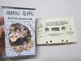Jaakko Teppo - Katuojalaulaja, JPC 8007 -C-kasetti / C-cassette, mm. Salakaato, Yksinäinen ahven, Kurssikeskuksen oppilas, Rapparityynen humppa, Viinurin ylistys...