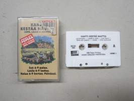 Kantti kestää nauttia - Leipä laulu ja henkilöt - Leipätiedotus LEIMC1 -C-kasetti / C-cassette, mm. Irwin Goodman, Popeda, Veikko Lavi, Juha Vainio, Vesa-Matti Loiri