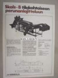 Skals-B perunanlajittelukone -myyntiesite