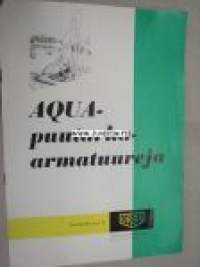 Aqua puutarha-armatuureja Oras -luettelo nr 8 