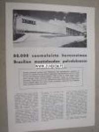Valmet do Brasil -  Brasilian traktoritehdas -esittely eripainos Koneviesti 1963 nr 1