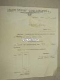 Salon Seudun Osuuskauppa 17.5.1935 -asiakirja