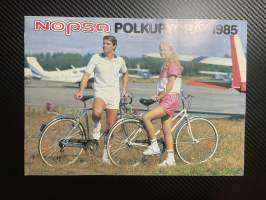 Nopsa polkupyörät 1985 -polkupyöräesite
