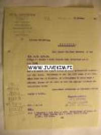 S. Skurnik Helsinki/Helsingfors 17.10.1925 -asiakirja