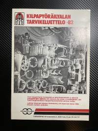 Kilpapyöräilyalan tarvikeluettelo 1982 -polkupyöräesite