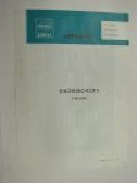 Volvo F 84, F 85 Smörjschema -voitelukaavio