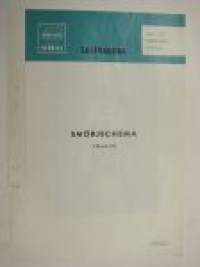 Volvo F 82, F 83 Smörjschema -voitelukaavio