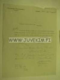 Tyrnävän Osuusmeijeri, Tyrnävä 16.5.1934 -asiakirja