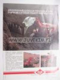 O & K, Atlas Copco, Man, Hauhinco, KHD kaivin- ja kaivoskoneet -esite venäjäksi